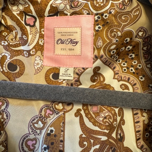 Old Navy Tan Corduroy Women's Blazer - Picture 3 of 5